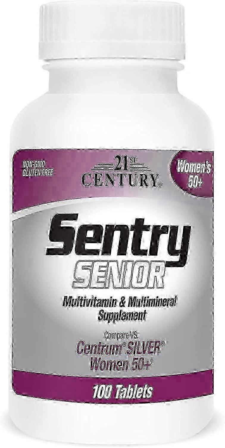 21St Century Sentry Senior Women 50+, Tablets, 100 Ea