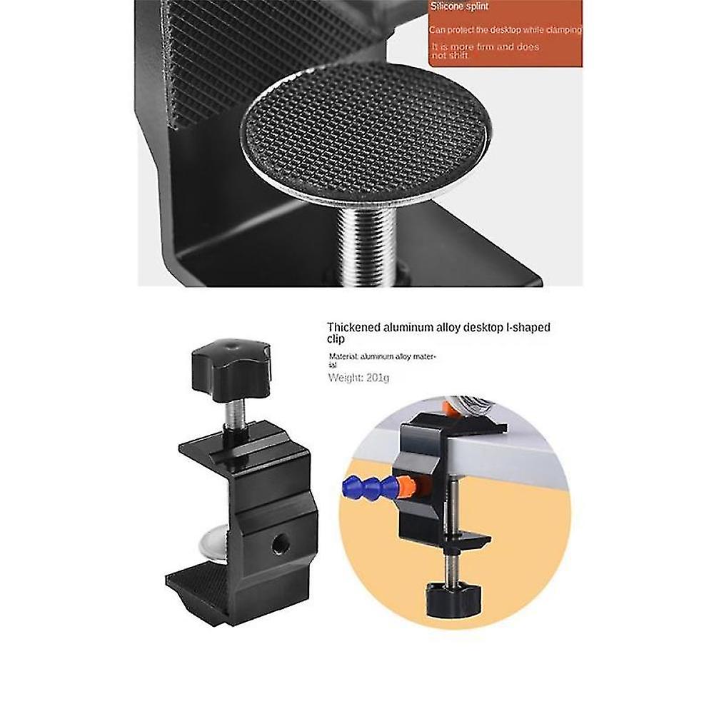 Table Clamp Soldering Station With 3 Flexible Arms (3 Claws)