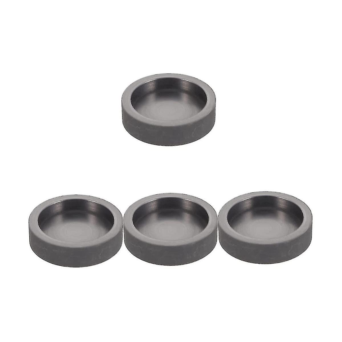 4pcs Graphite Tank Circle Stencils Ingot Molds For Casting Metal Graphite Ingot Mold Small Graphite