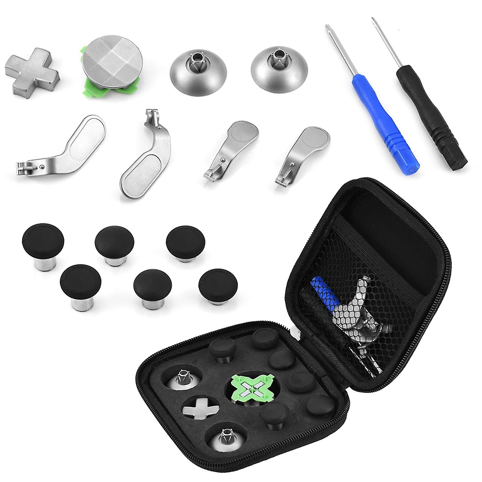 Mini Thumb Stick Cap Magnetic Button Multi Functional Replacement Kit per PS4 / Xbox One