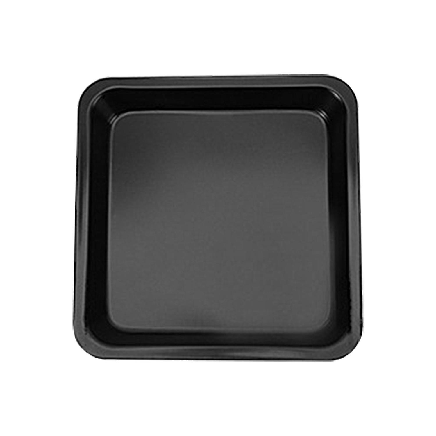 ZHOUBA 7/8 Inch Large Capacity Food Grade Reusable Roasting Pan Non-Stick Square Deep Baking Pan