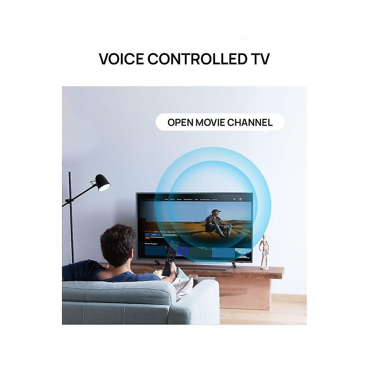 AULCMEET ERF2M36H ERF2M36 Nuovo telecomando vocale di ricambio adatto per fit for Hisense Smart Android TV A23100T 75E7K PRO A22451R 43A6K A23291Q 43A7KO A22480X 43E7KQ A22512W