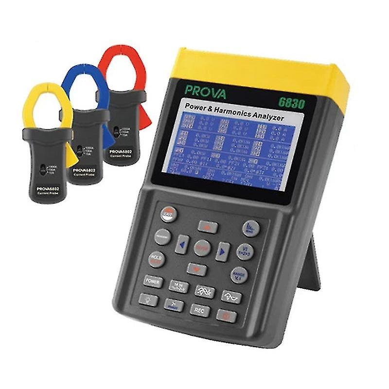 Prova-6830+3007 Power And Harmonics Analyzer(3000a) Tes Meter Tester True Rms