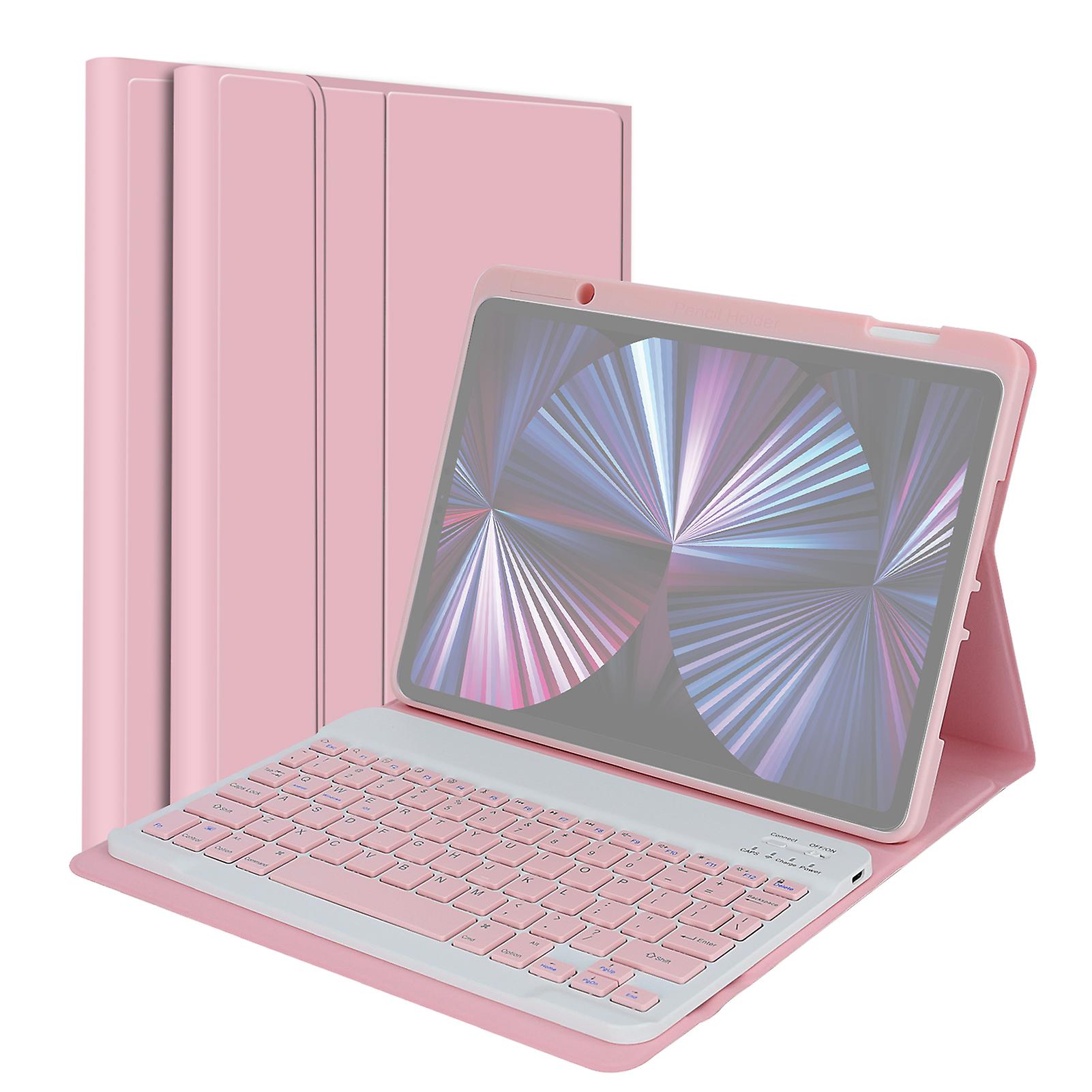 Wireless Bt Keyboard Usb Keypad With Pu Leather Protecting Case