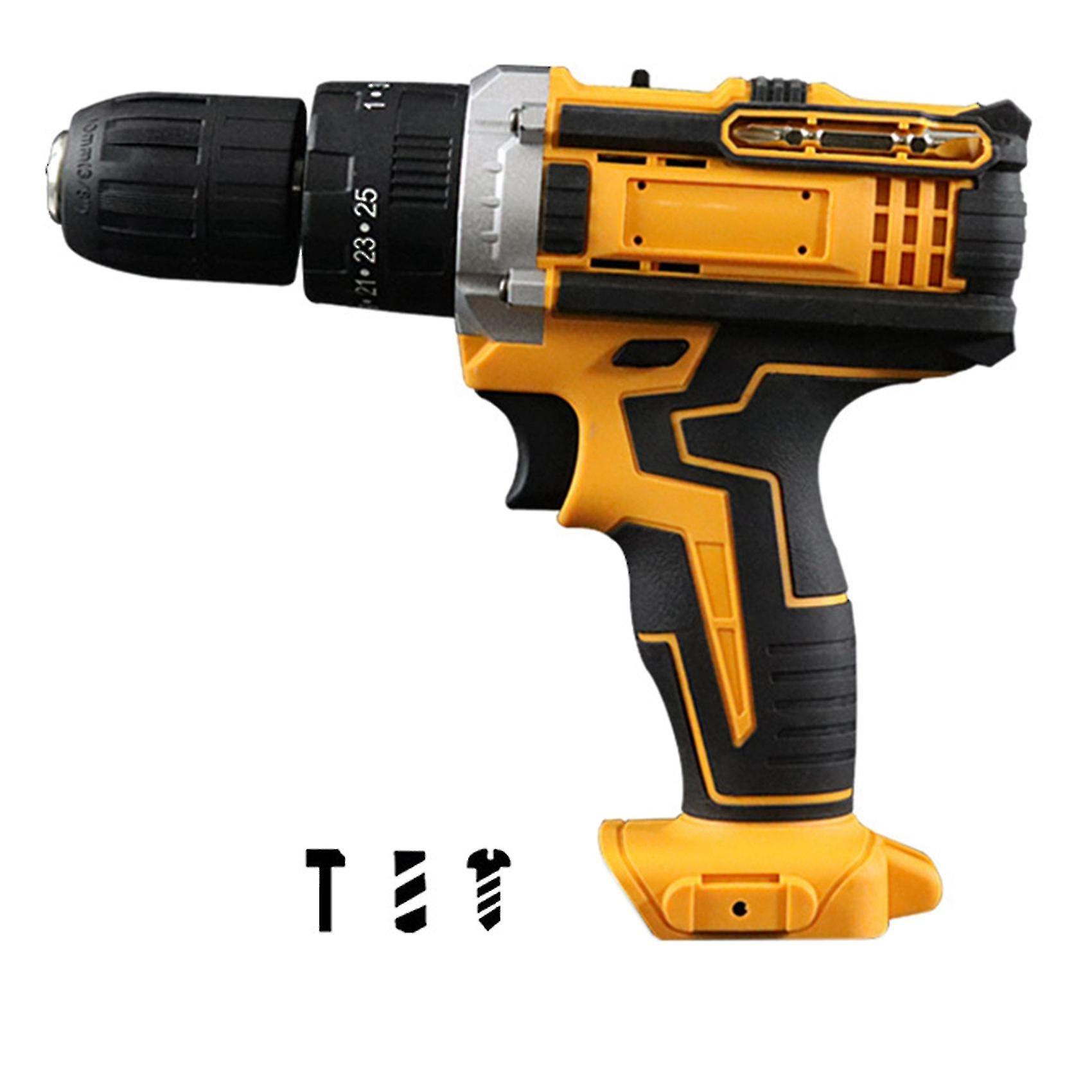 For 21v Impact Electric Drill Variable Speed Impact Electric Screwdrivers Cordless Drill Lithium Ba