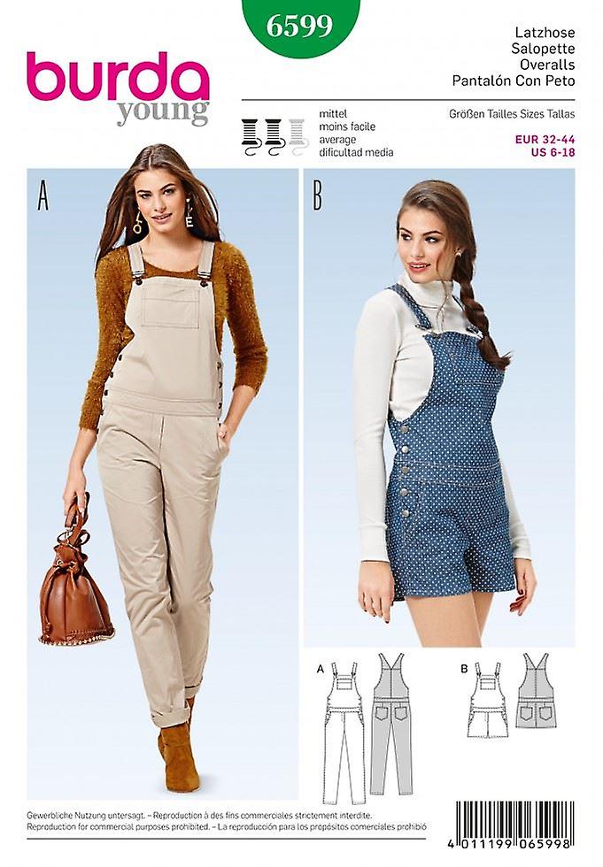 Burda Paper Sewing Pattern 6599