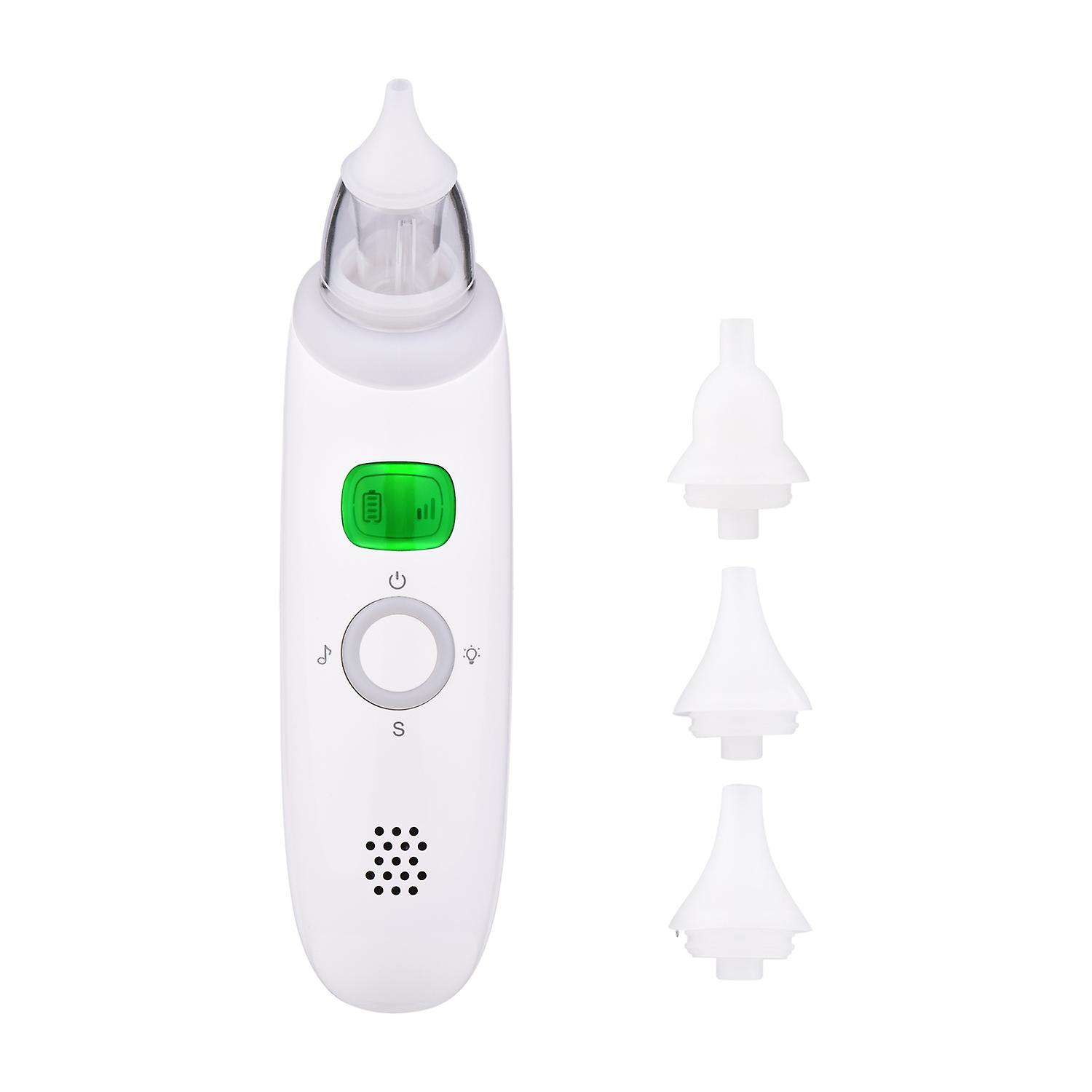 Electric Baby Nasal Aspirator Automatic Nose Sucker Cleaner for Infants 3 Suction Levels Low Noise B