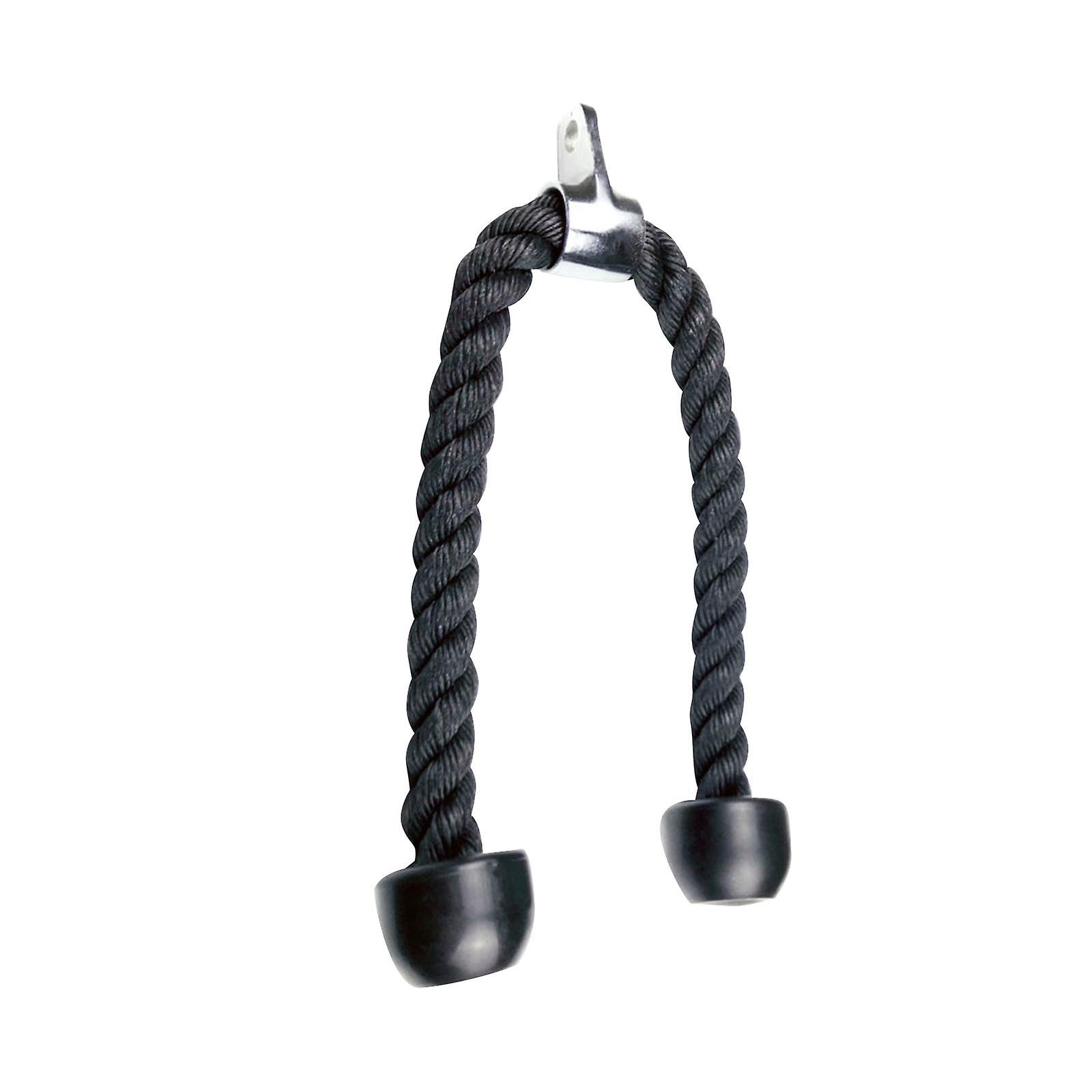 Tricep Rope Pull Down Facepulls Heavy Duty Antislip For Exercise Workout 90cm