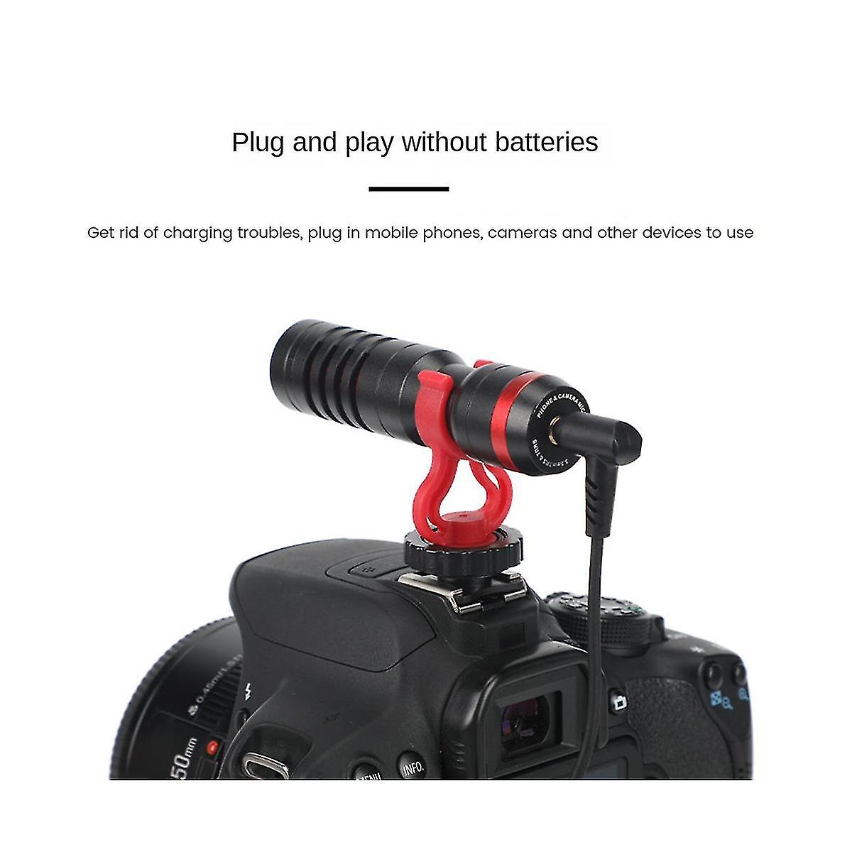 Recording Microphone Camera Microphone Professional Photography Interview Microphone