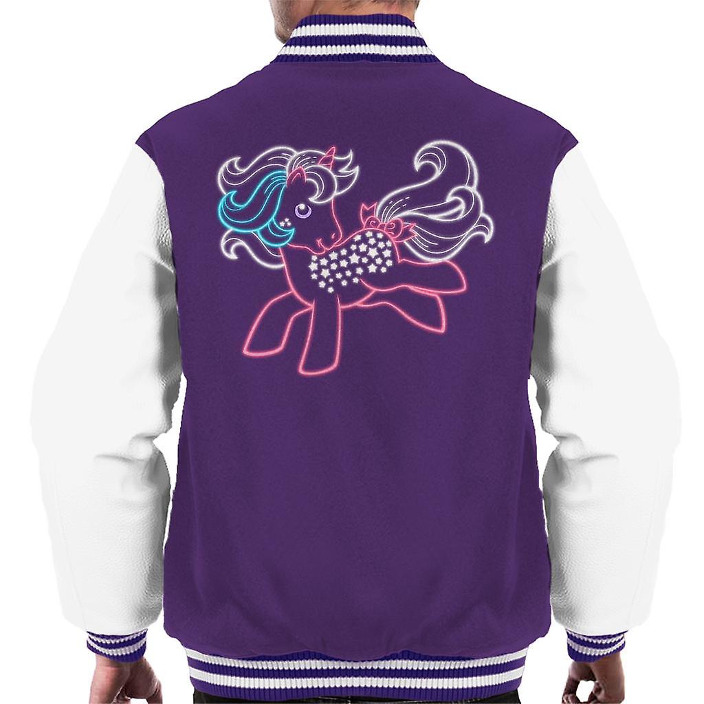 My Little Pony Stars Cutie Mark Neon Men's Varsity Jacket