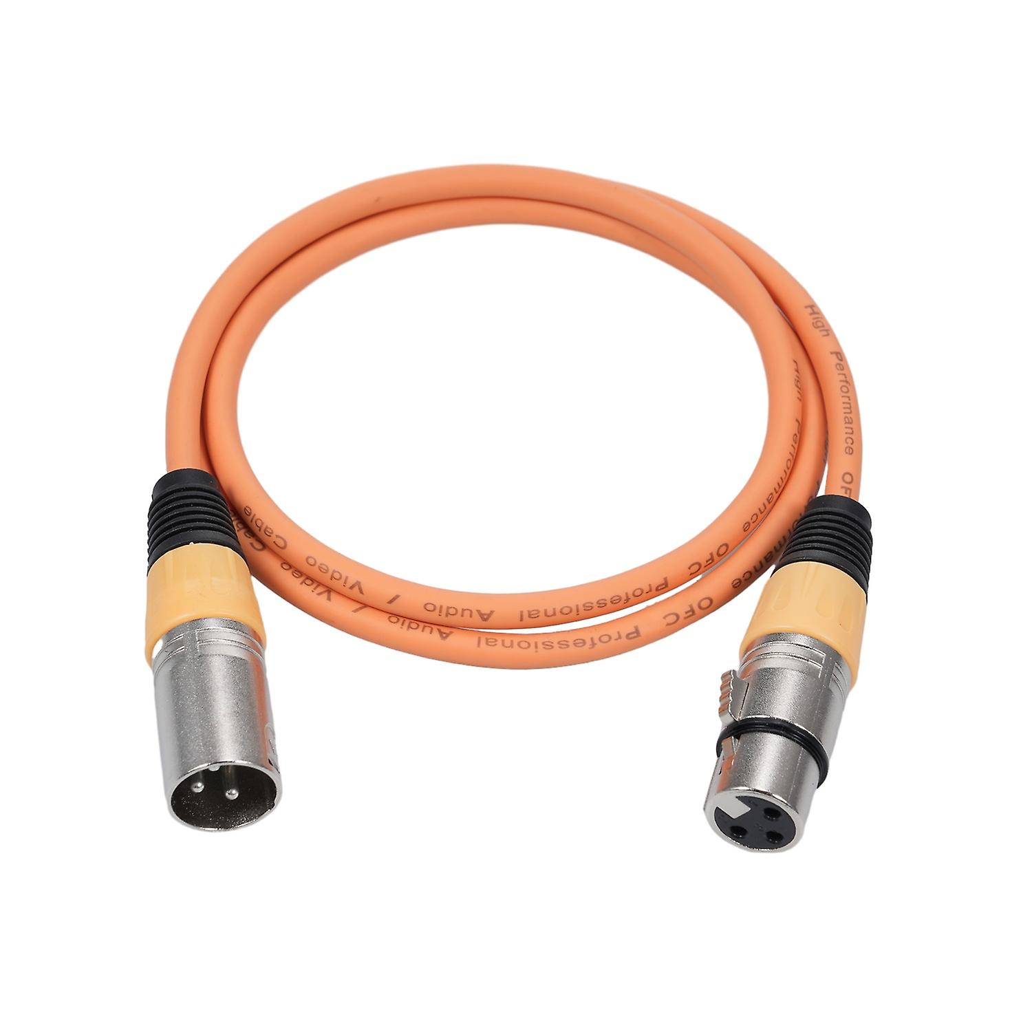 1Pack 3 Pin Dmx Cables Male Female XLR Patch Cables DMX512 Signal Cable Microphone Cable XLR Cable