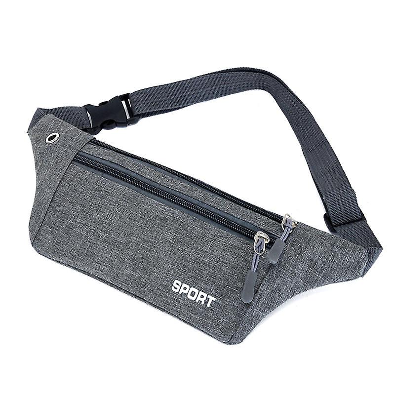 Fanny Pack Running Belt Waist Bag Organizer Waterproof Oxford Cloth Thin Close Fit
