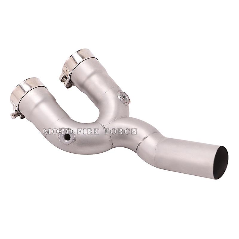 Motorrad Auspuff Flucht system modifiziert Schall dämpfer 51mm Mittelrohr für Yamaha YZF-R1 R1M MT-10 2015-2022