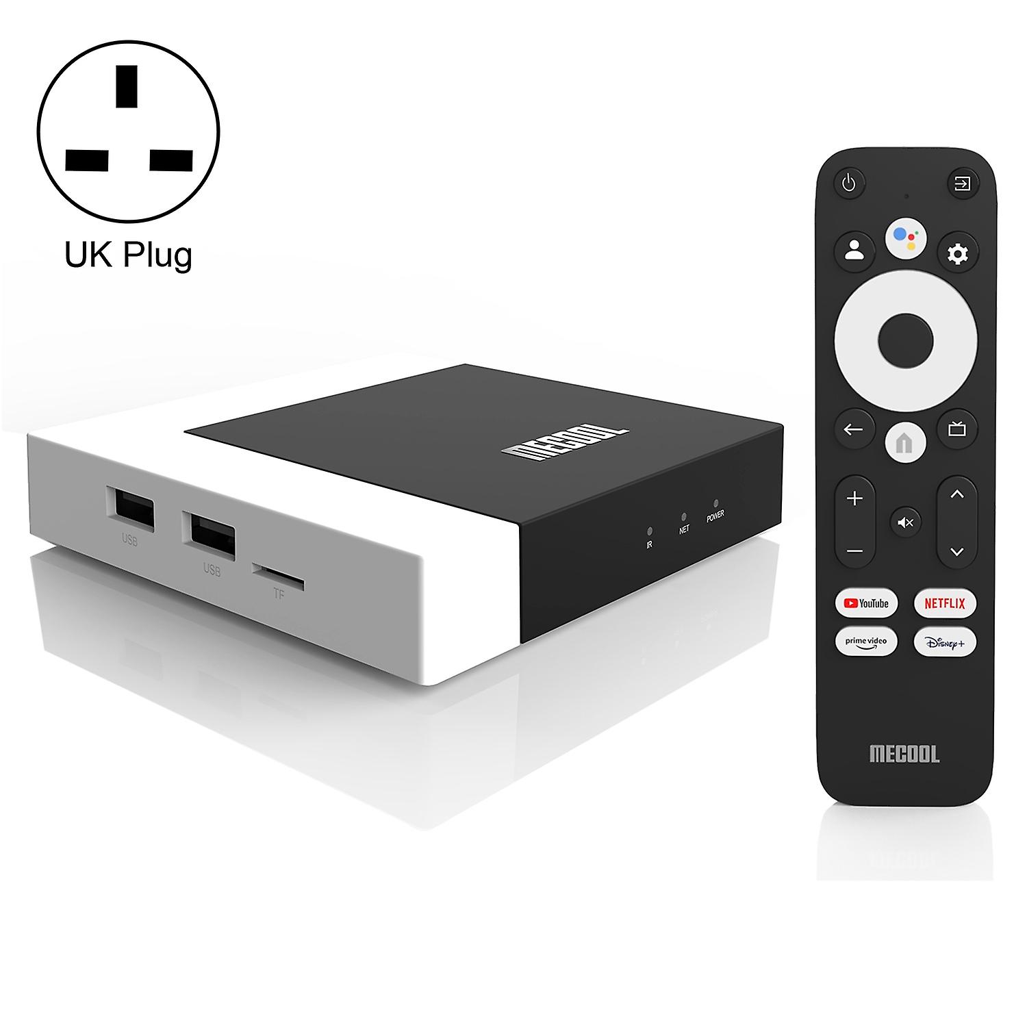 KM7 Plus Smart TV Set Top Box, 2GB+16GB, Plug Type:UK Plug UK Plug