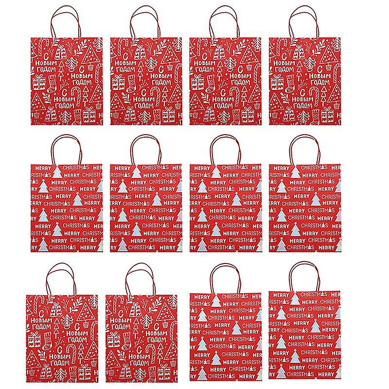 12pcs Christmas Candy Bag