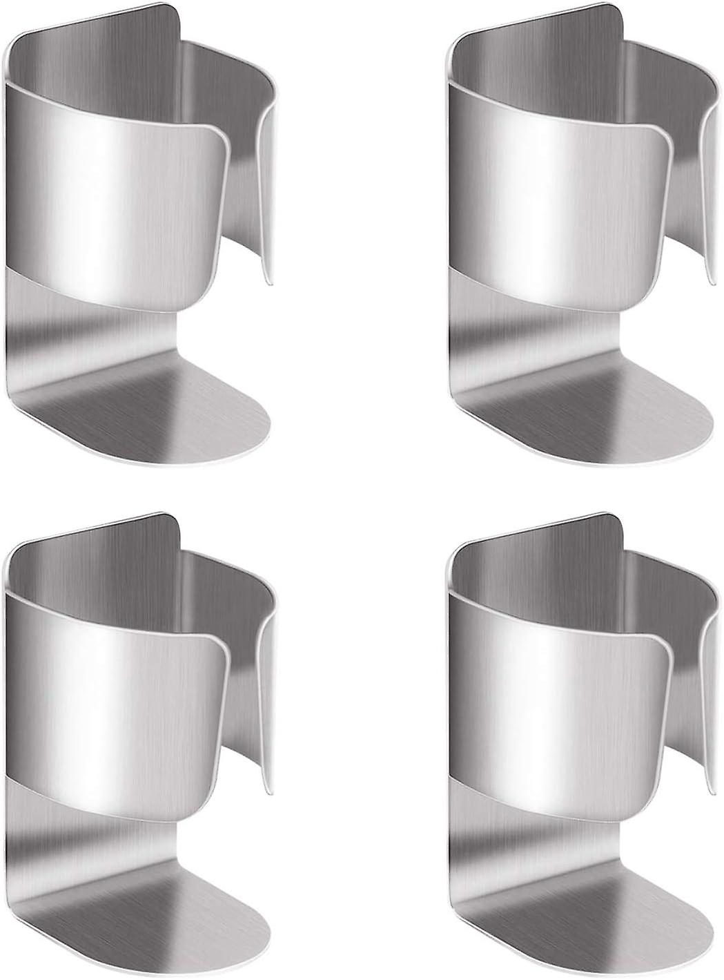 Wall-mounted storage rack for electric toothbrushes and toothpaste