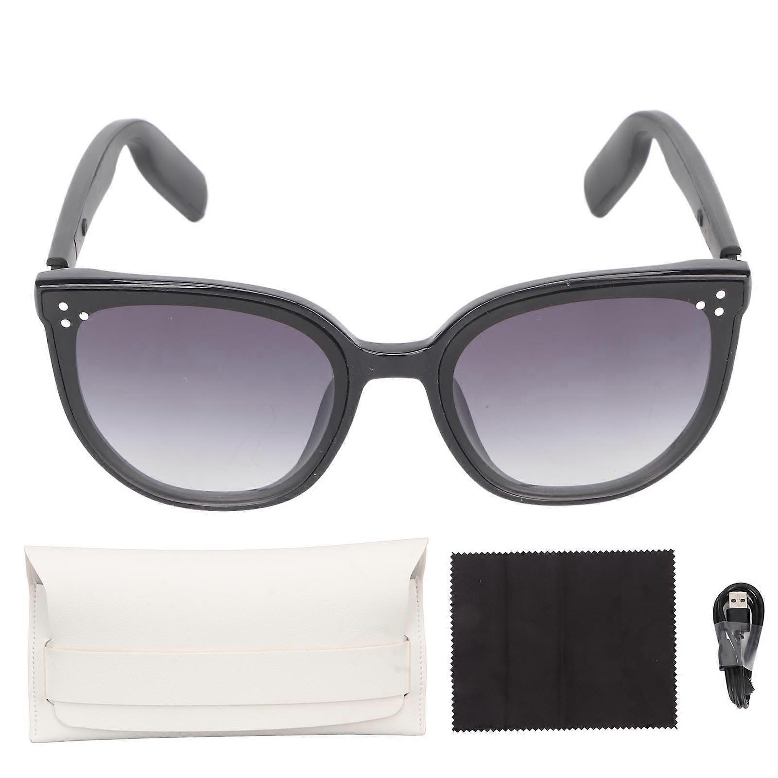 Smart Sound Glasses Prevent Blue Light Ip67 Waterproof Hands Free Calling Bluetooth 5.3 Glasses With Open Ear Speaker