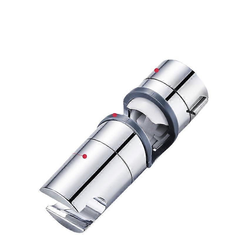 Replaceable hand shower holder, shower head holder, adjustable diameter, ABS chrome (gray)18-25mm