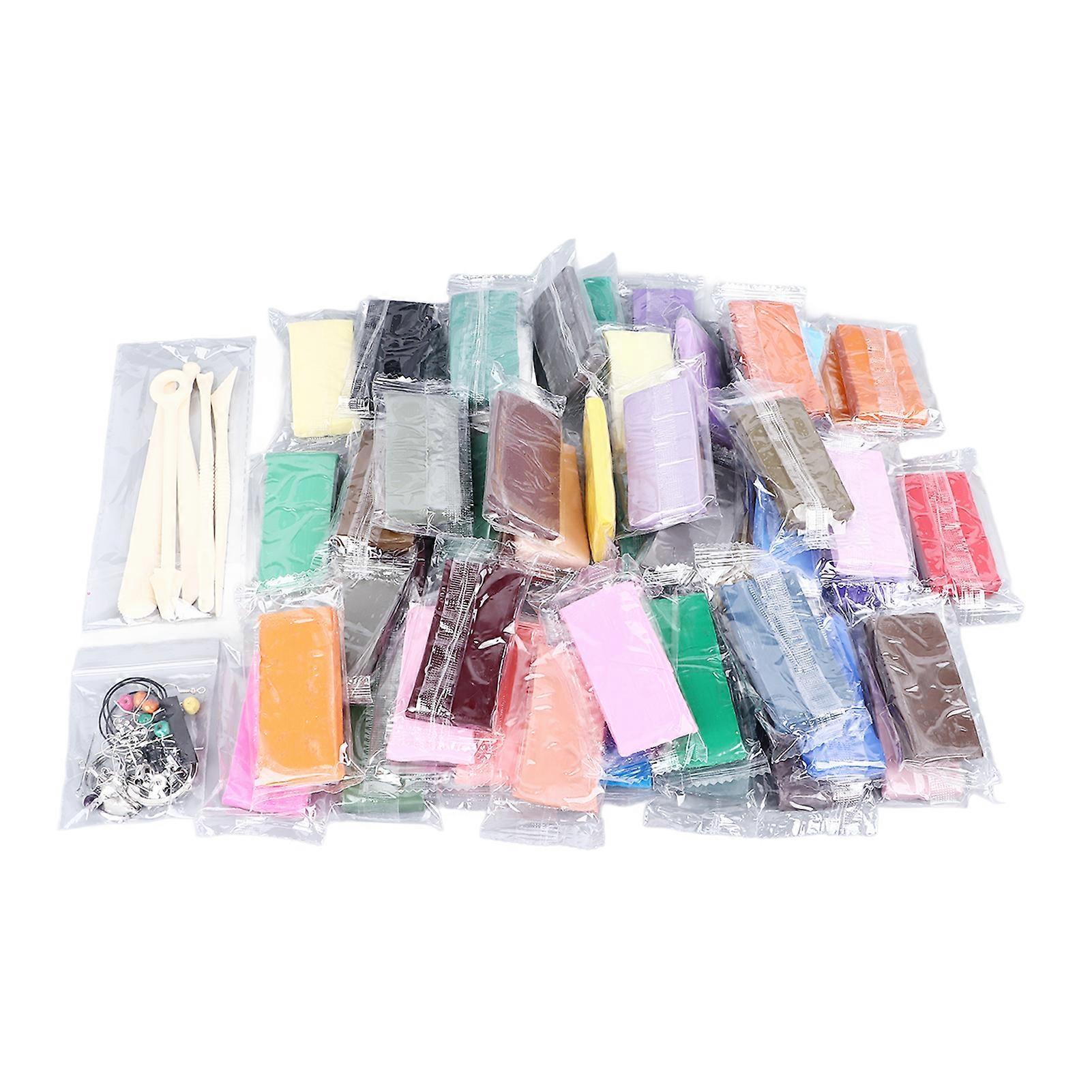 24 Colors Soft Clay Set Innovative Fun DIY Soft Light Easy To Mouldable Modelling Clay Set for Children Present