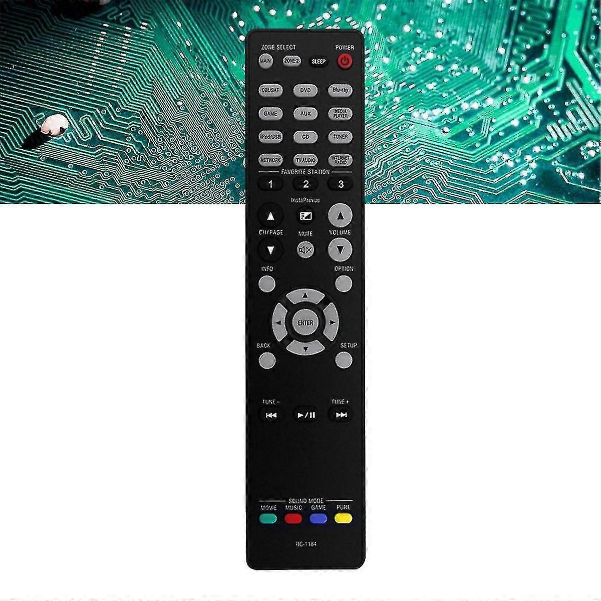 Telecomando Di Ricambio RC-1184 Per Denon AVR-X3000 - Sostituto Originale Con Garanzia 12 Mesi