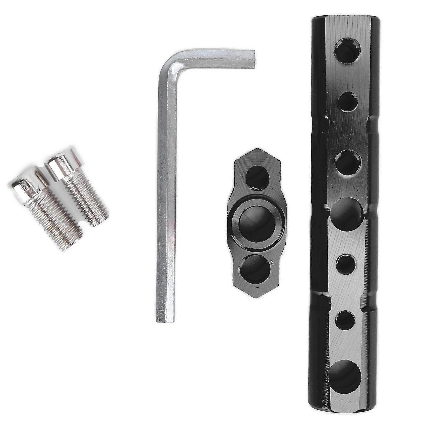 Motorcycle Handlebar Extender Mount Multifunction Universal Replacement for KAWASAKIBlack