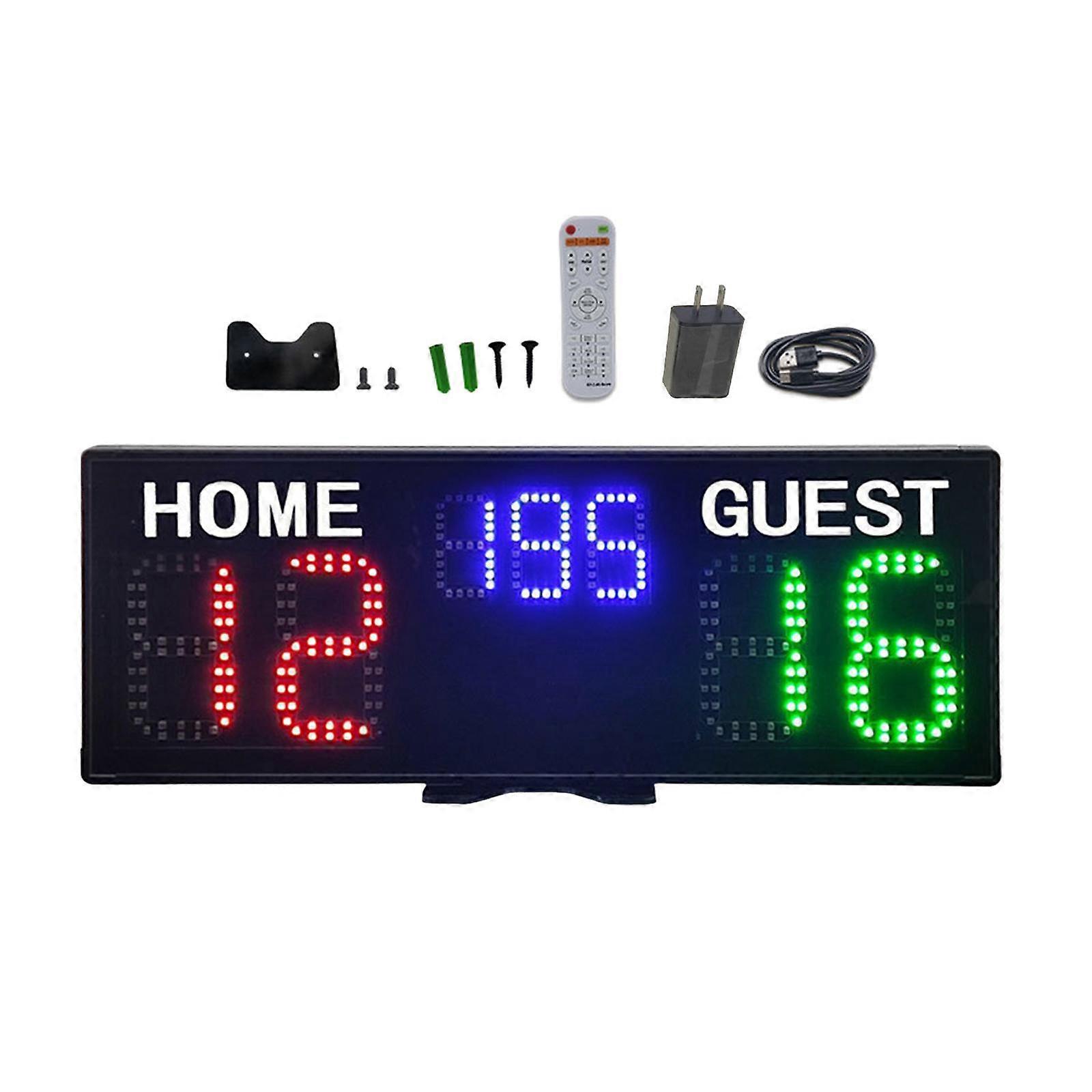 Electronic Basketball Scoreboard 7 Digit Scoreboard Score Clock Score Keeper