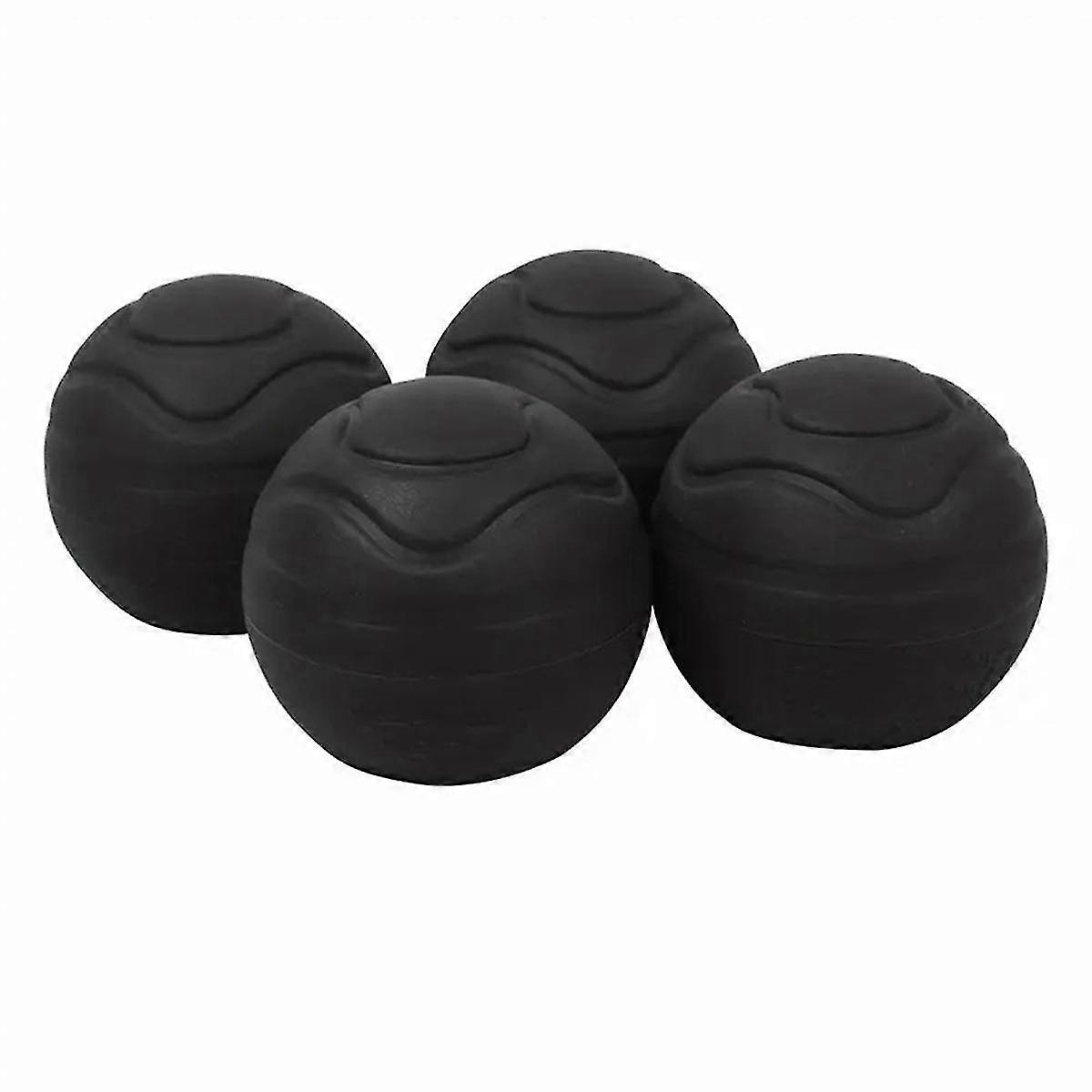 4PCSムーンチェアフットカバー用-屋外チェアフットプロテクター安定化ゴムボールフットパッドキャンプ-アウトドア家具アクセサリー
