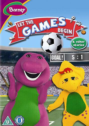 Barney Let the Games Begin DVD (2006) Barney cert U - Region 2