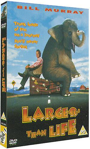 Larger Than Life DVD (2003) Bill Murray Franklin (DIR) cert PG - Region 2