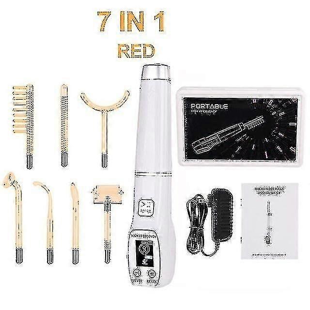 装置エレシーワンドガラス高周波フェイシャルフェイスマサー除去ツールHスキンケア