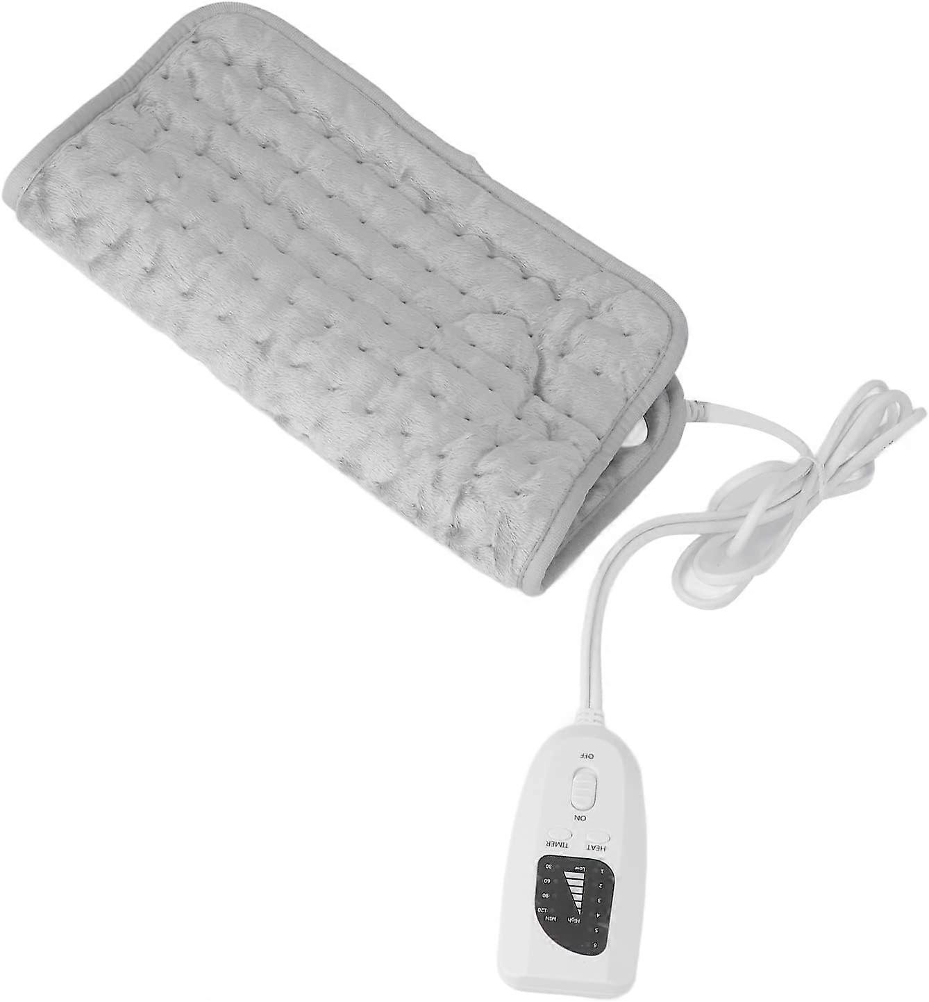 Electric Heating Pad, Smart Timer, 6 Temperature Modes, Waist Heating Pad (EU Plug 230V)60x30cm
