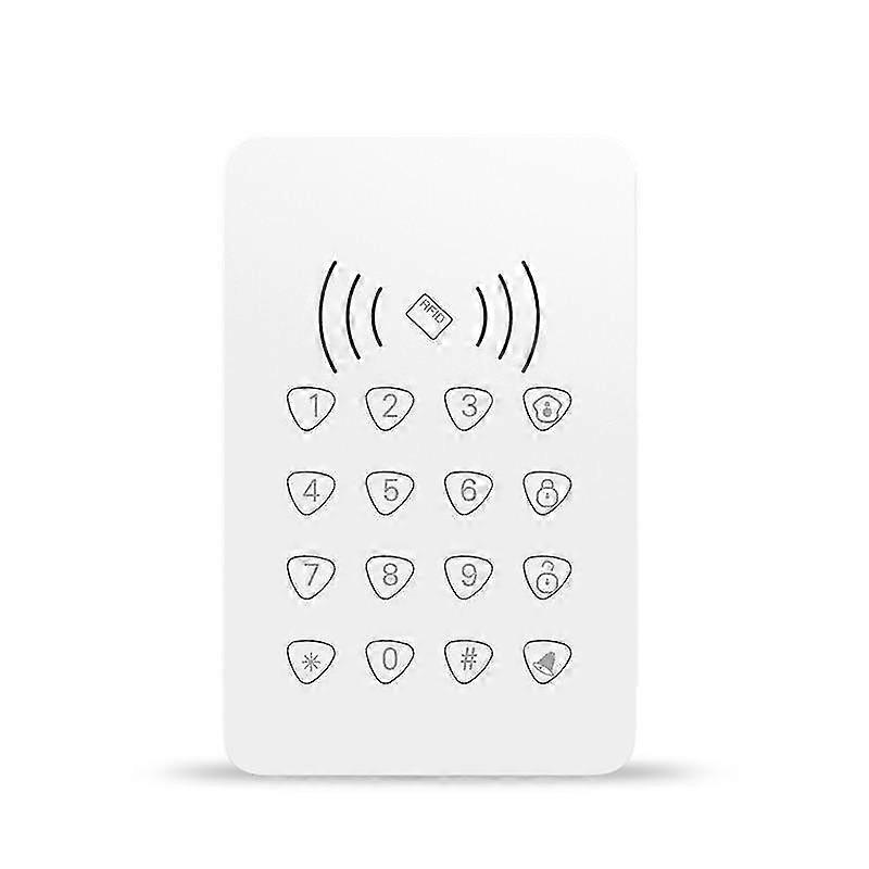 4 In 1 Rfid Touch Keypad- Home Alarm/ Doorbell System, Low Battery Warn