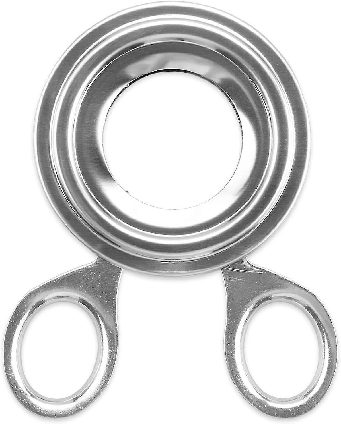 Stainless Steel Egg Cutter - Ideal for Soft Boiled, Hard Boiled or Raw Eggs Silver Egg Slicer for Kitchen, Egg Cutter Tool