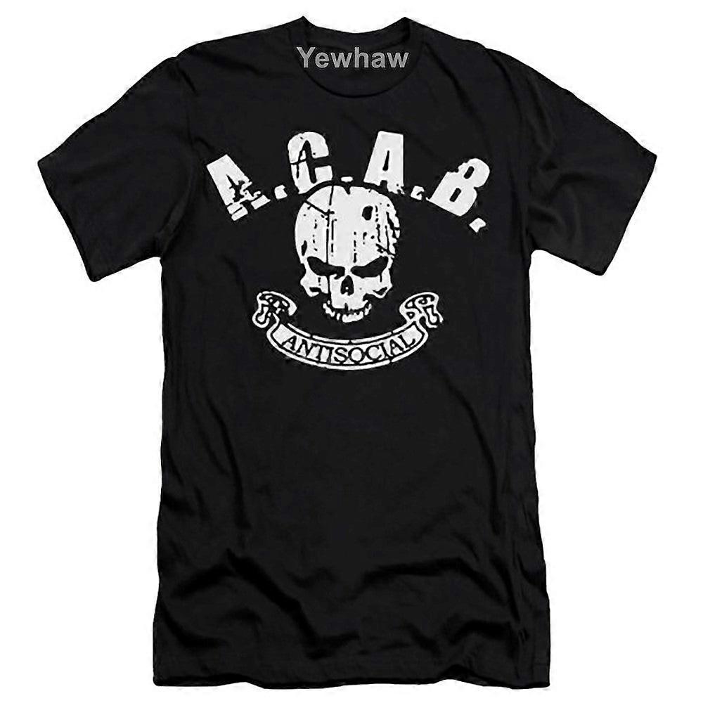 A.C.A.B. Antisocial &; Acab T-paita