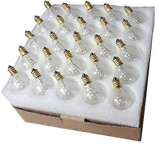 convenabil 25x G40 bec compatibil E12 7w String Lights