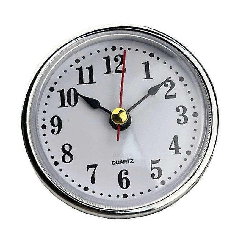 Mini Clock Insert Movement Bedside Antique Watch Desk Decoration DIY Part