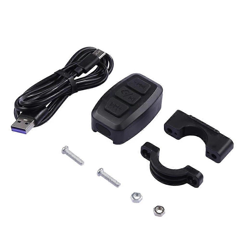 5V Black Wireless-compatible Remote Motorcycle Bike Handlebar Media Controller Accessories For Vehicles