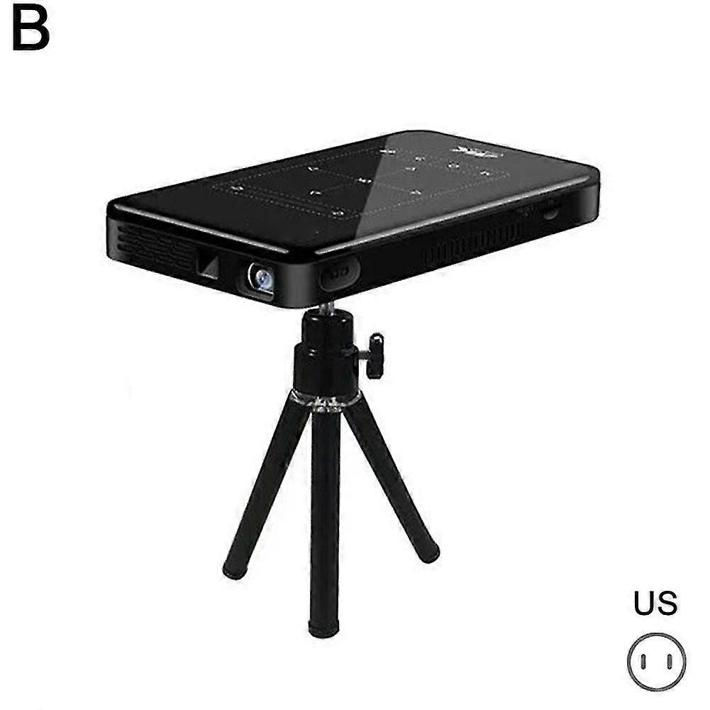 4K DLP Mini proiettore Android WiFi Bluetooth 8G Home Theater 9.0 Mikroprojektor