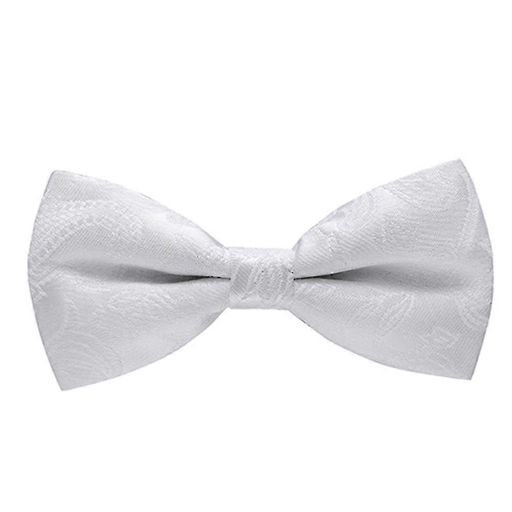 Erkek Paisley Yelek Papyon Set Takım Elbise Smokin Için Cep Kare