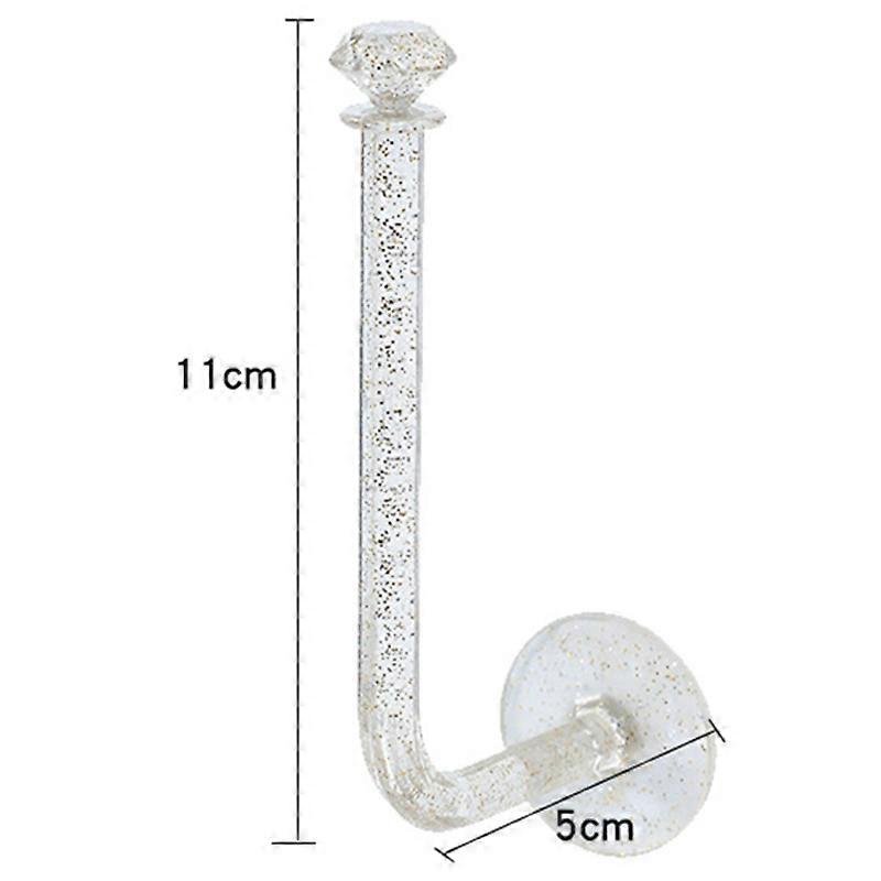 Wall Mounted Hat Hooks Multifunction Elegant Adhesive Towels Hooks for Bathroom Kitchen