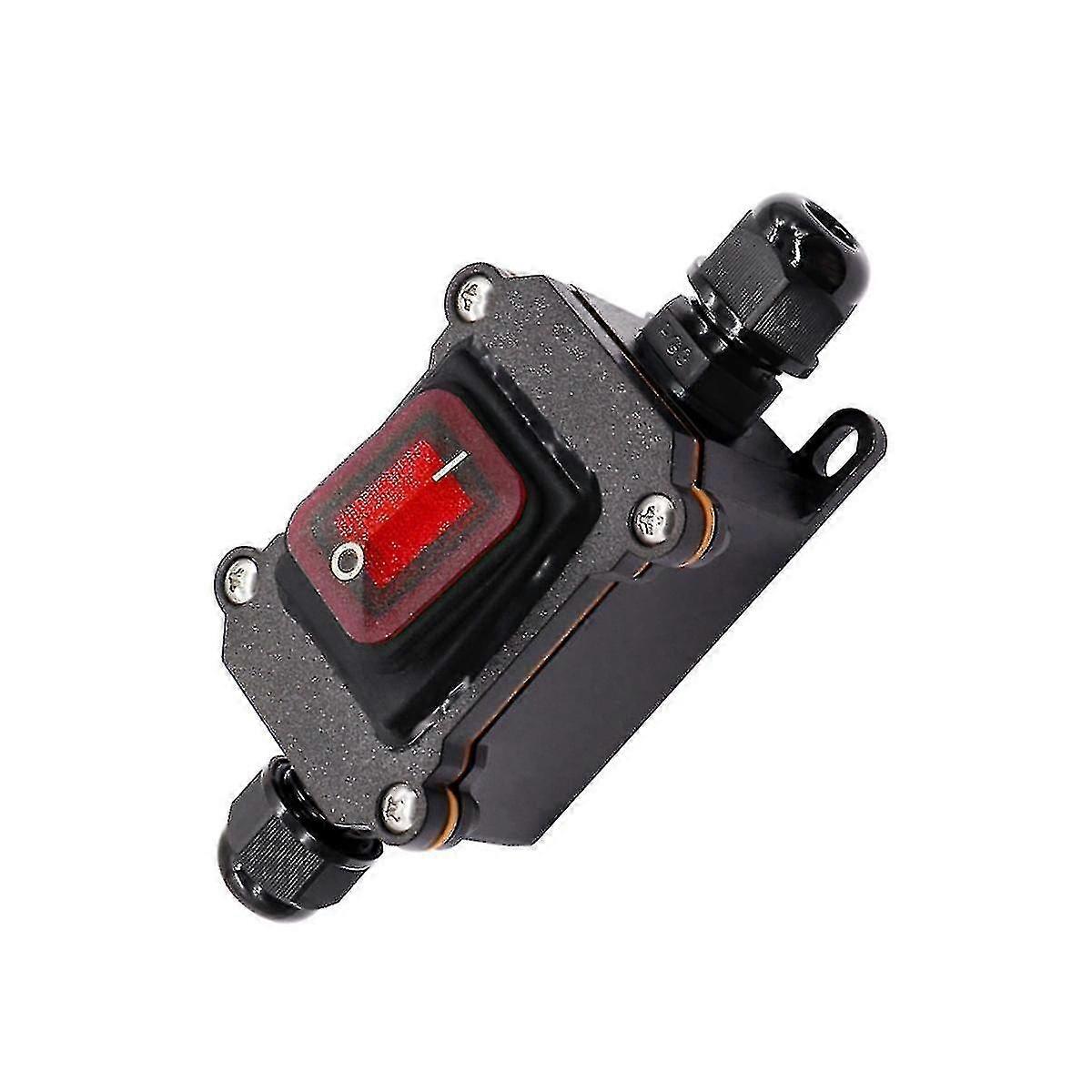 Ip67 Waterproof Inline Switch 12v Dc 20a High Current Power Waterproof Switch z