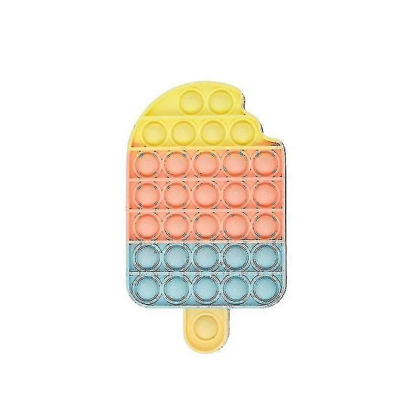 Bubble Fidget Yelllow Eiscreme Form Spielzeug