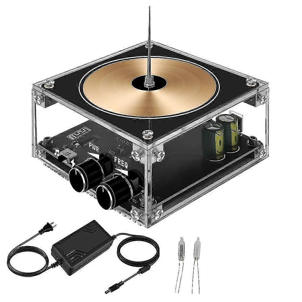 موسيقى تسلا لفائف متوافقة مع تقنية البلوتوث AC110-240v 120W لفائف النخيل السمعية 10 سم