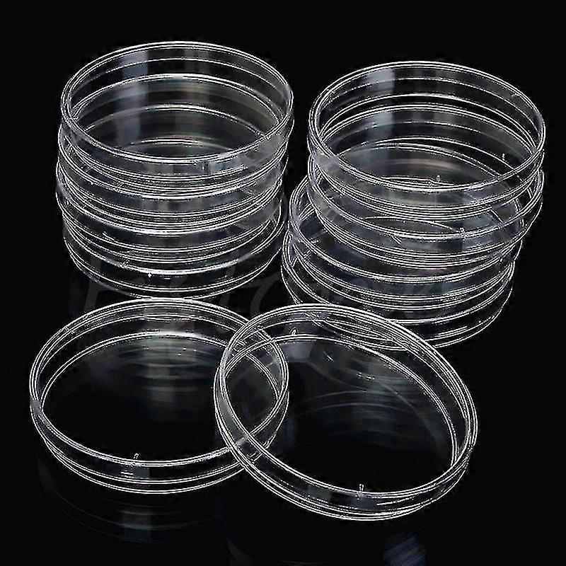 10pcs/pack 90 X 15mm πλαστικά τρυβλία Petri για βακτηριακή μαγιά πιάτων Lb