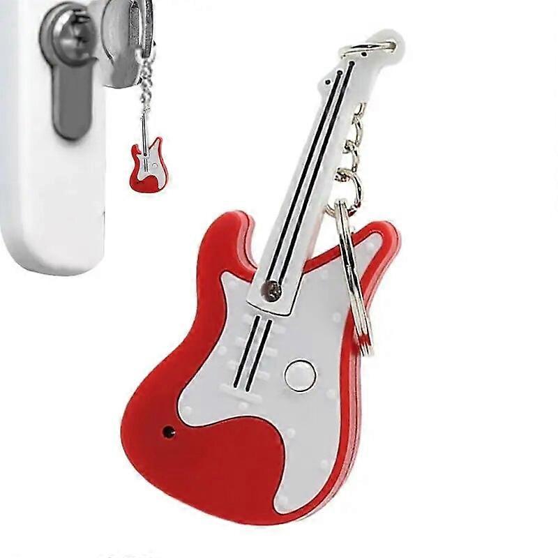 Little Violin Keychain With Sound Bag Accessories Funny Violin Charm Keyring With Sound And LED Light For Souvenir Small