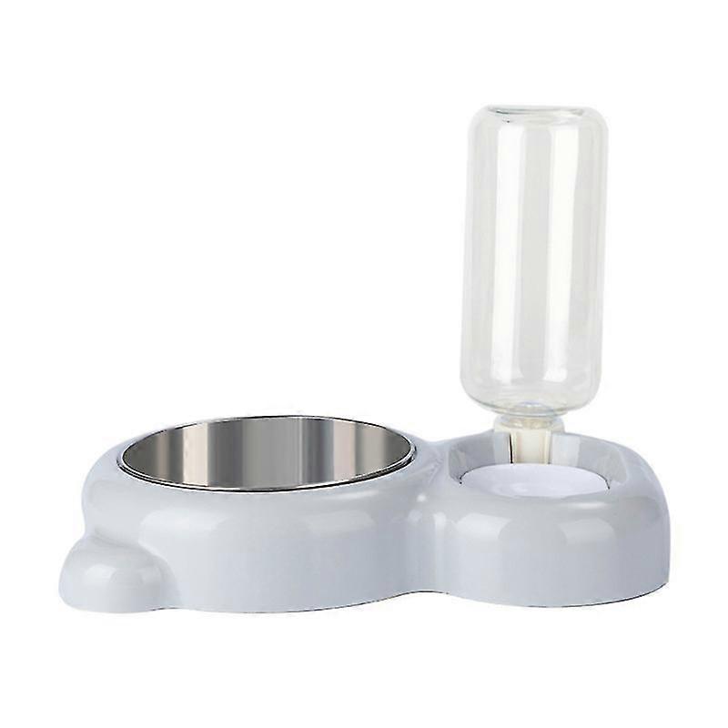 Stainless Steel Removable Pet Bowl Automatic Food Container&water Dispenser