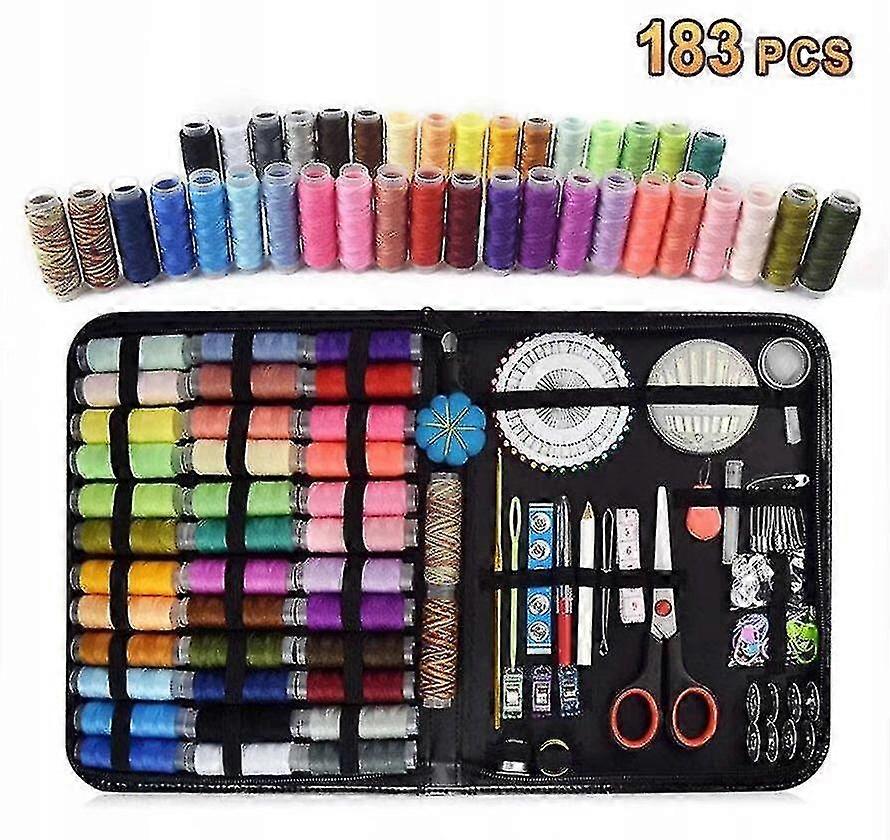Family Travel Portable Diy Sewing Needle Set 183 Piece Set