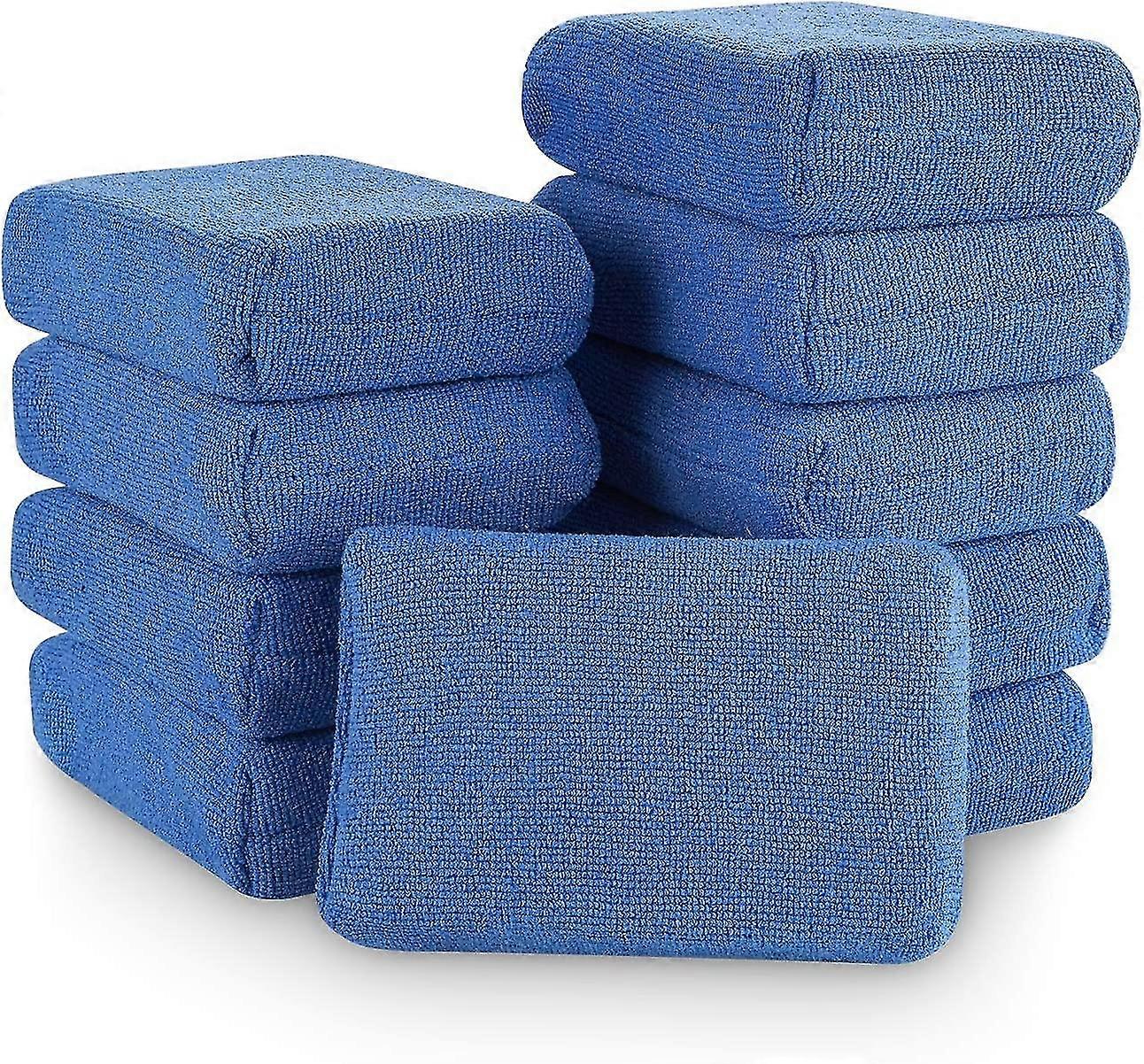 Microfiber Sponge Applicators - Pack Iave Of 10 Sponges Wrapped In