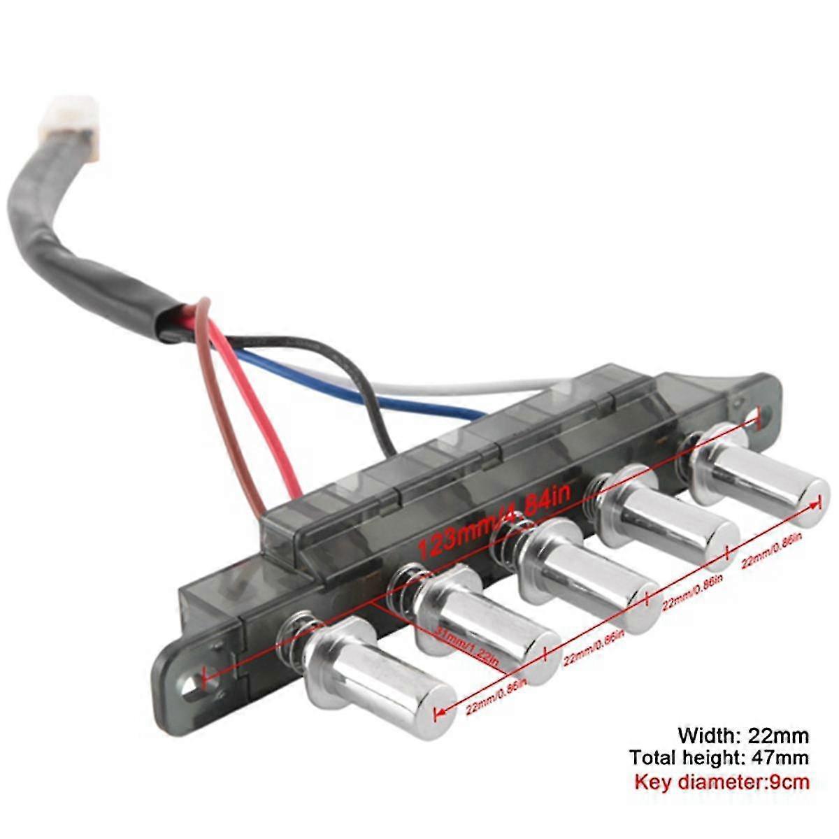 1 st Range Hood 5 Button Switch Range Hood Keyboard Switch Switch Control Board Panel Controller