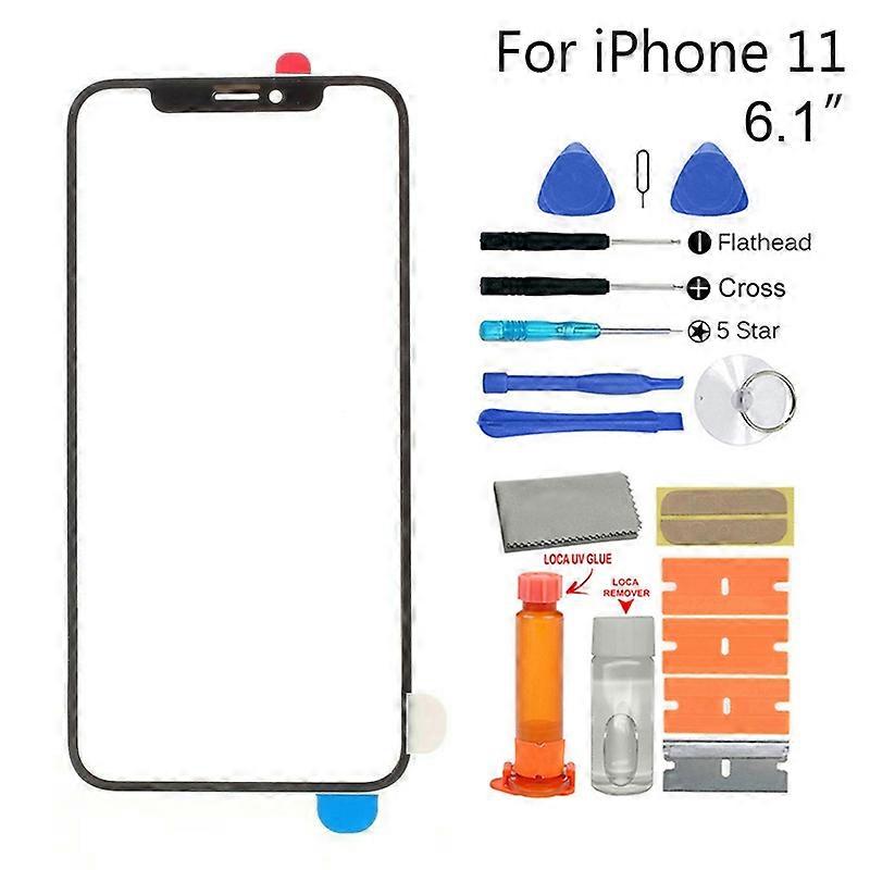 Front Glass Touch Screen Replacement Kit compatible iphone X/XR/XS/XS MAX/11/11 PRO KAESI